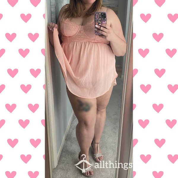 Pink Babydoll Nightie