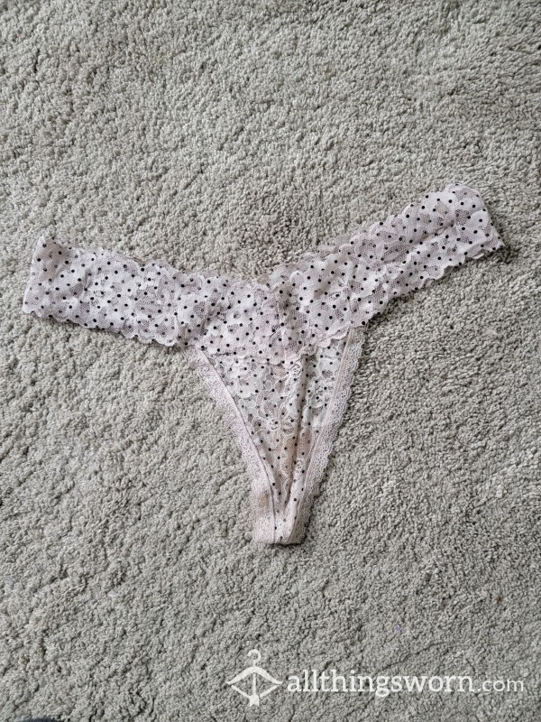 Baby Pink Lace VS Thong