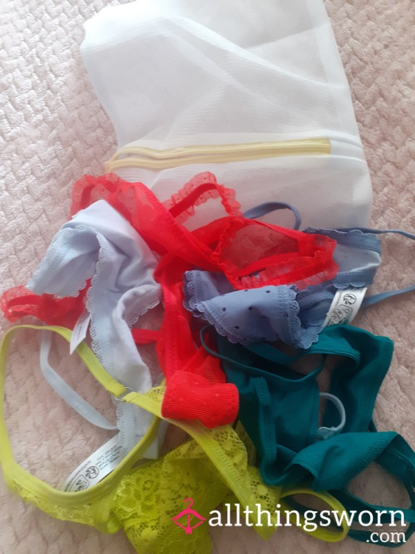 Bag Of  Holiday Thongs  X