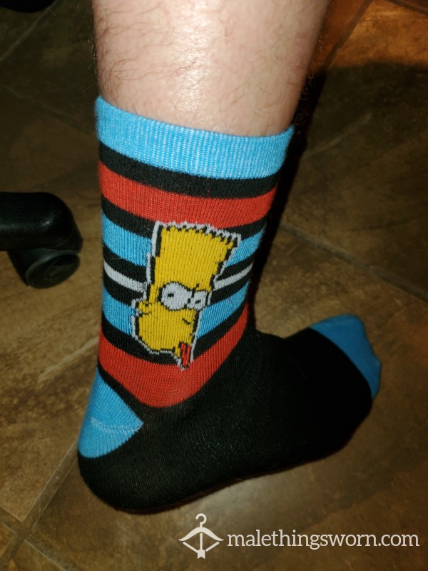 Bart Simpson Socks