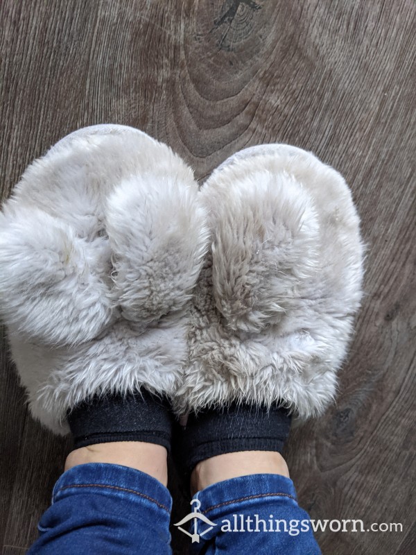 Battered Bunny Slippers