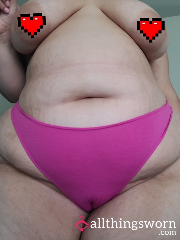 BBW Victoria Secret Hot Pink Thong 🎀 With FREE Add-on