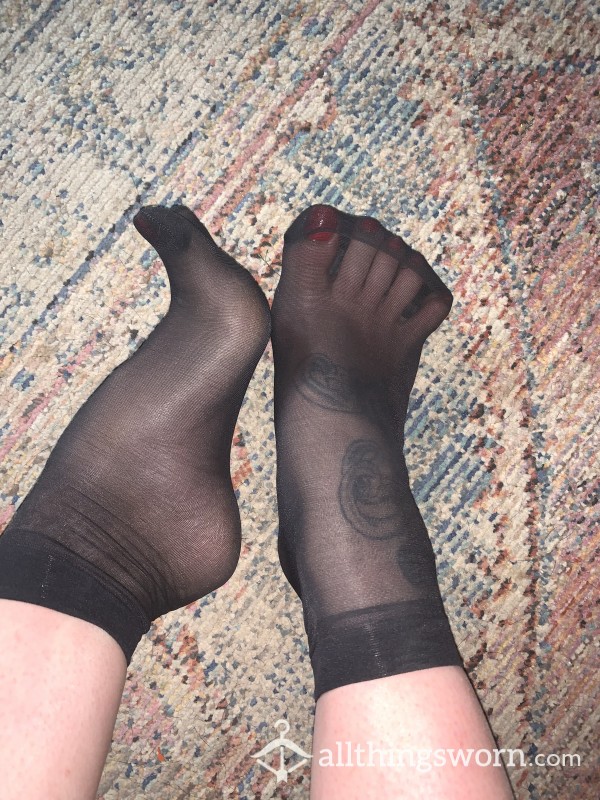 Beautiful Worn Nylon Socks