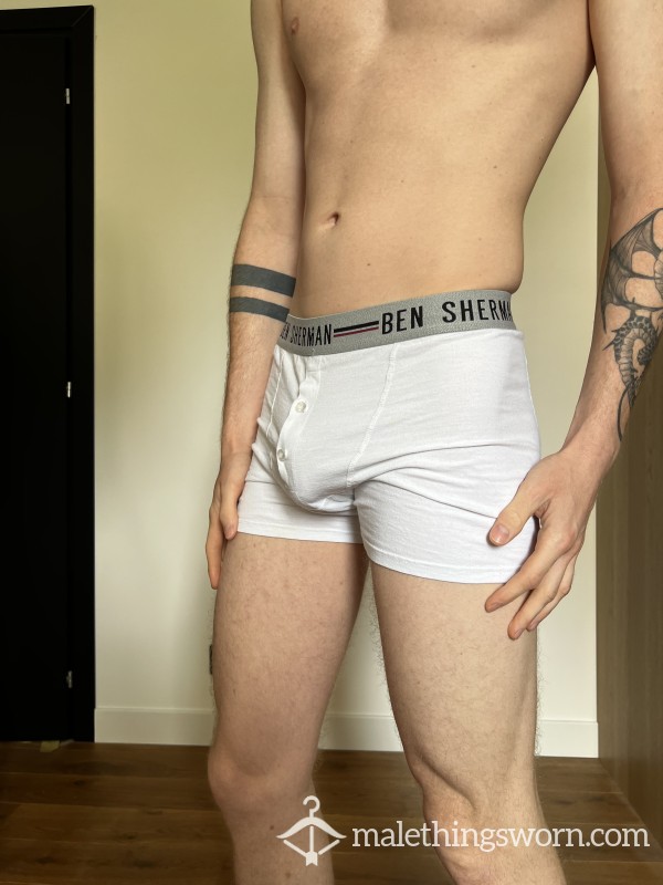 Ben Sherman Bu*ton Fly Boxers