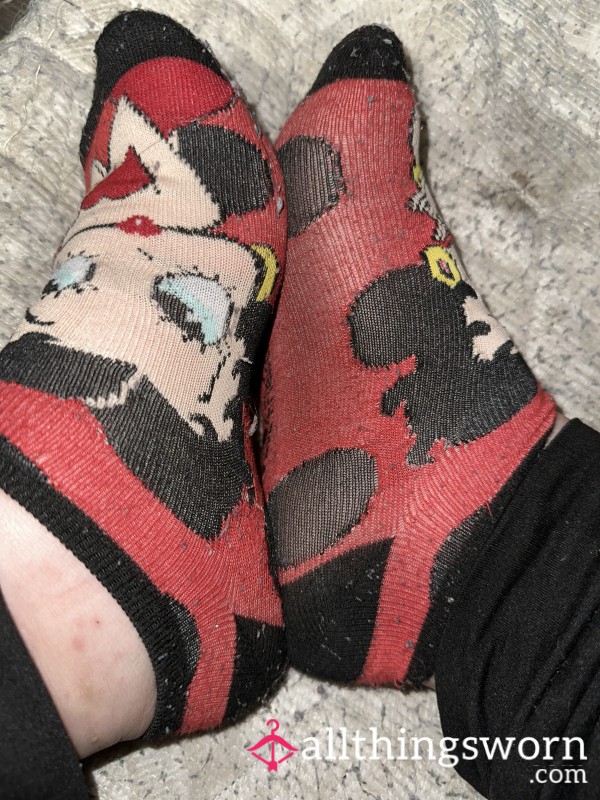 Betty Boop Well Worn Socks