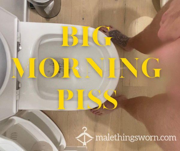 Big Morning Pi*s - Unlock That Golden Shower POV