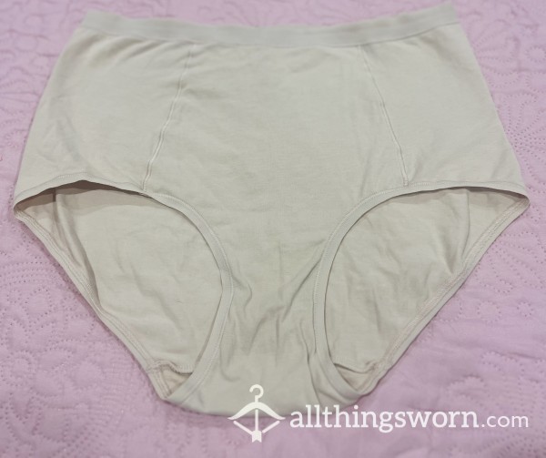 Big Nude Cotton Granny Briefs $25aud