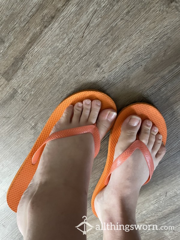 Big USED Flip Flops