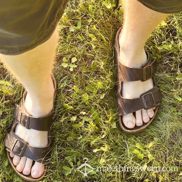 Birkenstock Arizona Natural Leather Size 43