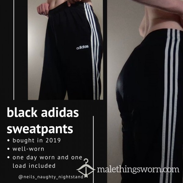 Black Adidas Sweatpants