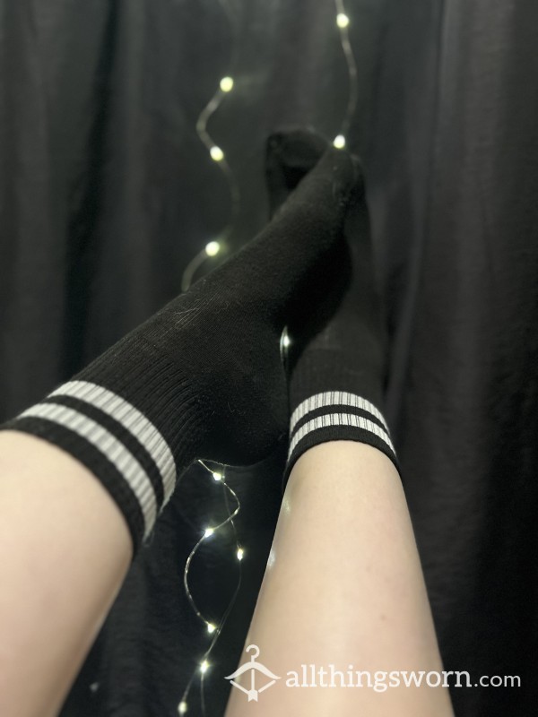 Black And White Socks