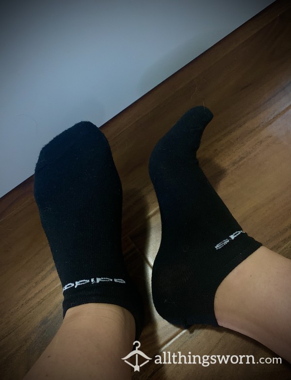 Black Ankle Socks