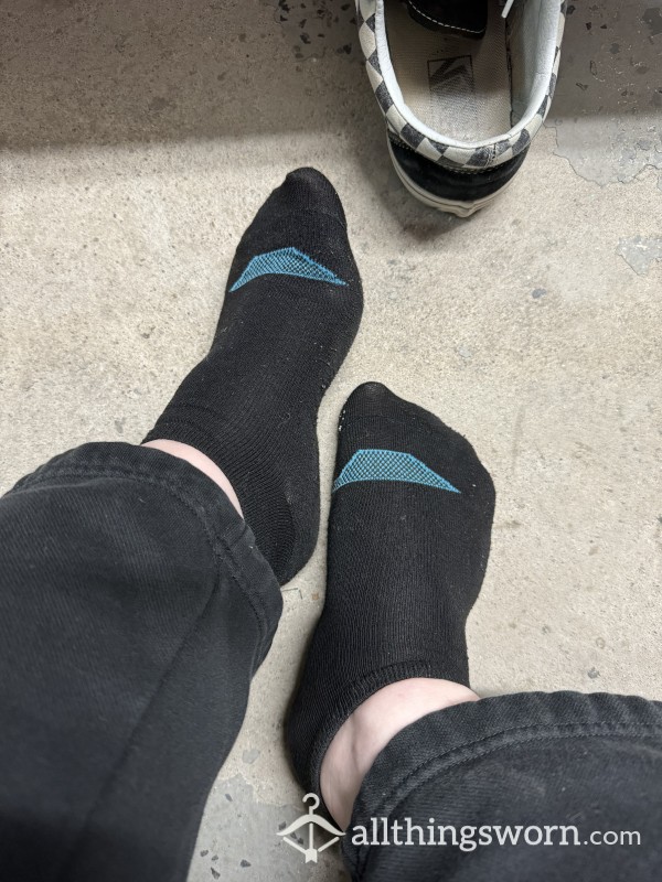 Black Ankle Socks