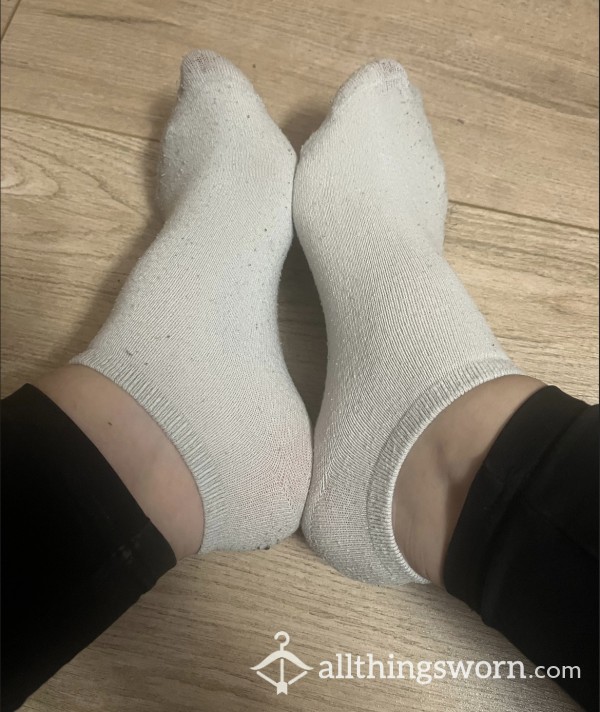 White Ankle Socks