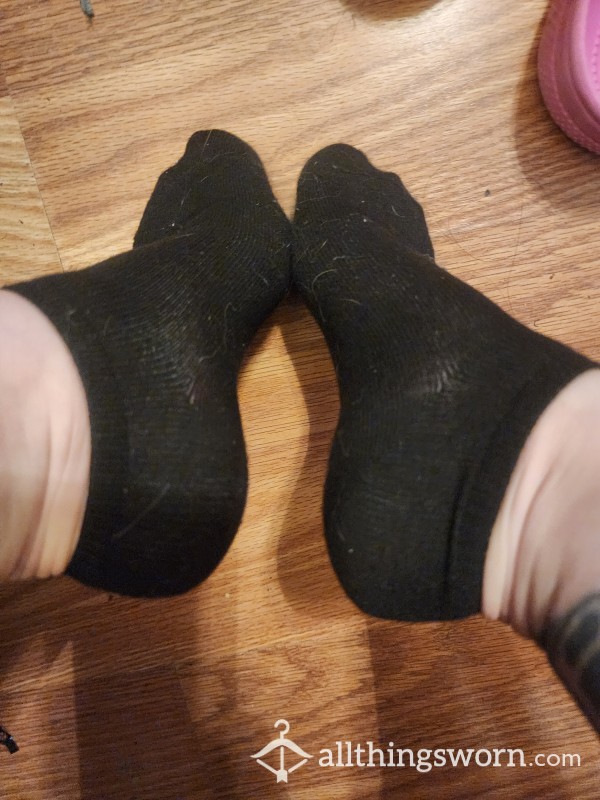 Black Ankle Socks