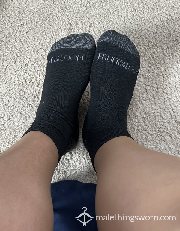 Black Ankle Socks