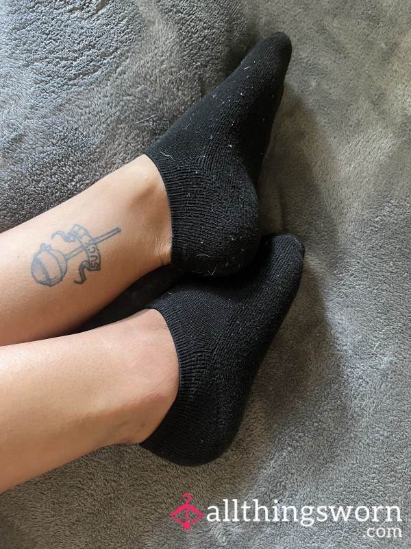 Black Ankle Socks