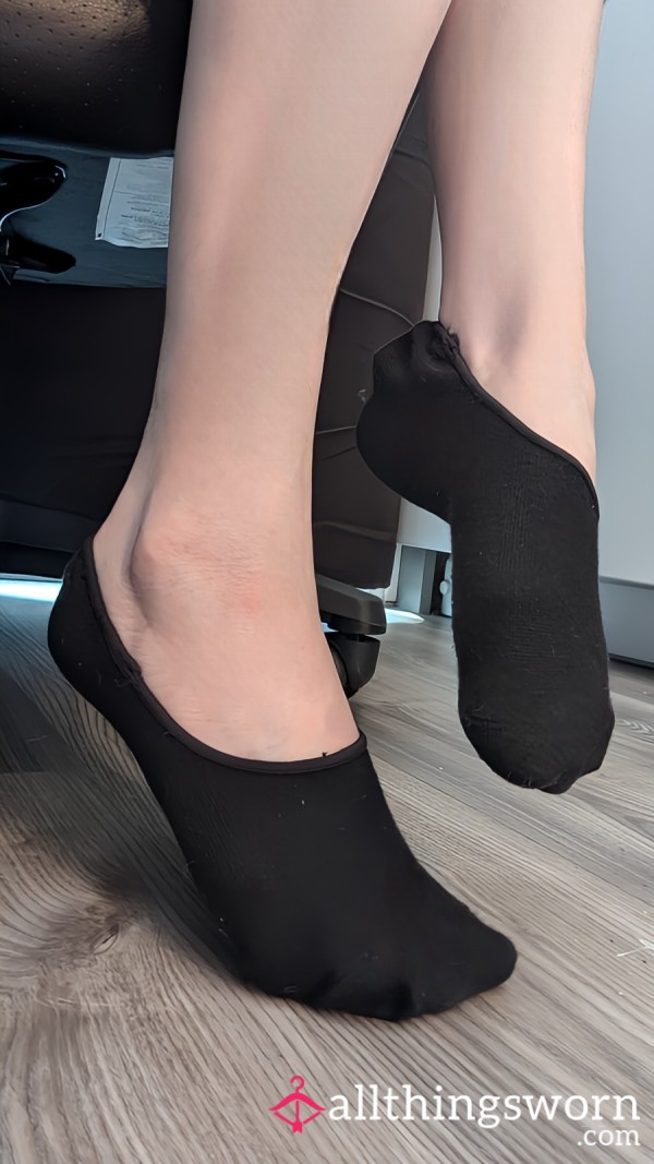 Black Ankle Socks