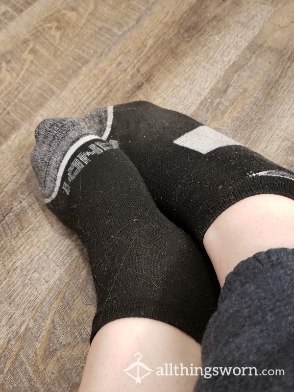 Black Ankle Socks