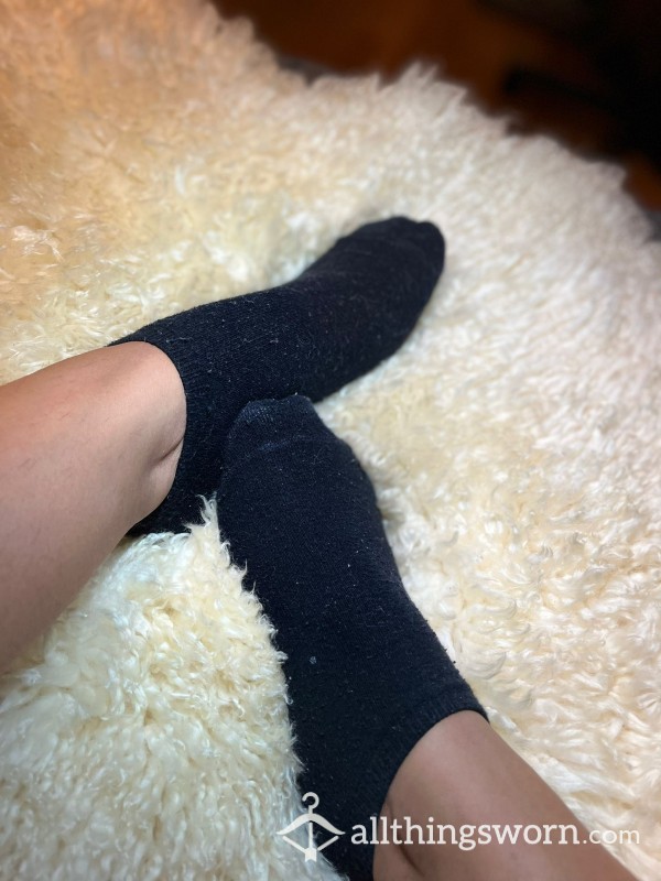 Black Ankle Socks