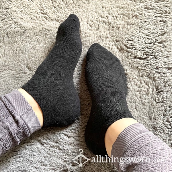 Black Ankle Socks