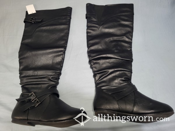 Black Boots 8W