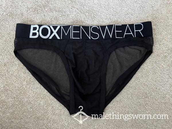 Black Box Mesh Briefs Medium