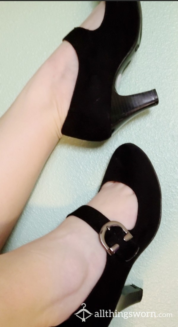 Black Buckle Shoes