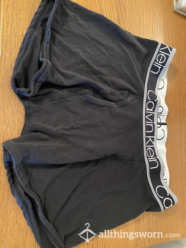 Black Calvin Klein Boxer Briefs