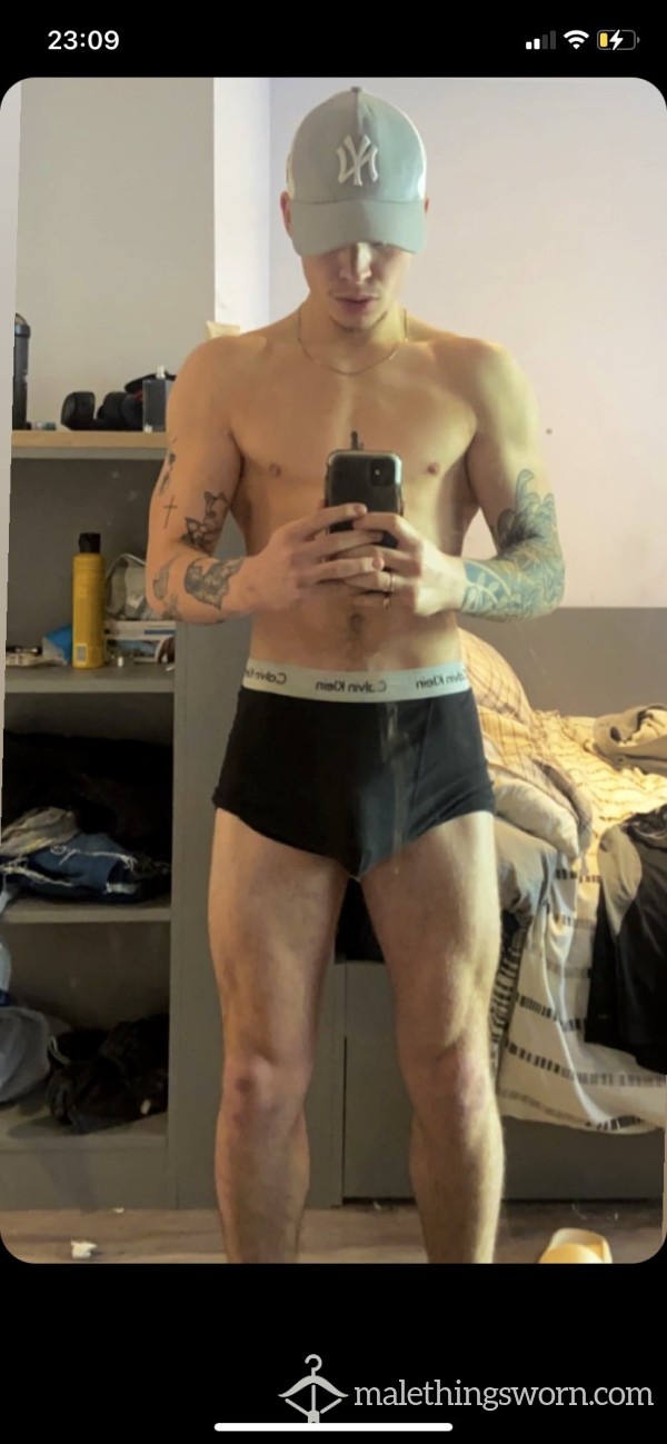 Black Calvin Klein Boxers