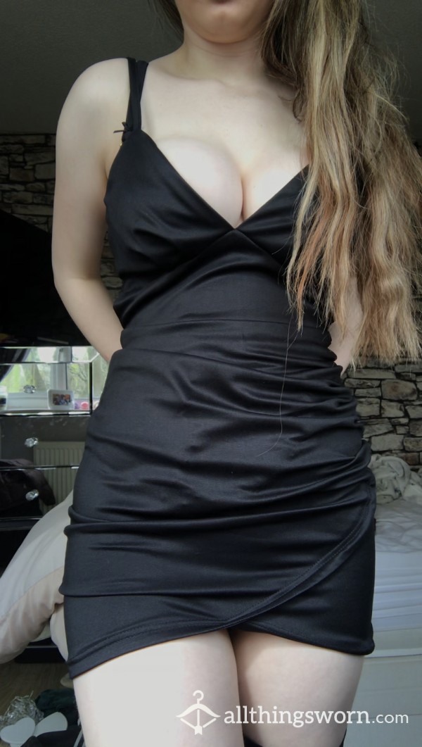 Black Dress Strip And Tease