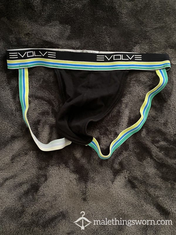 Black Evolve Jockstrap