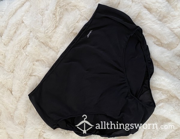 Black High Waist Panties