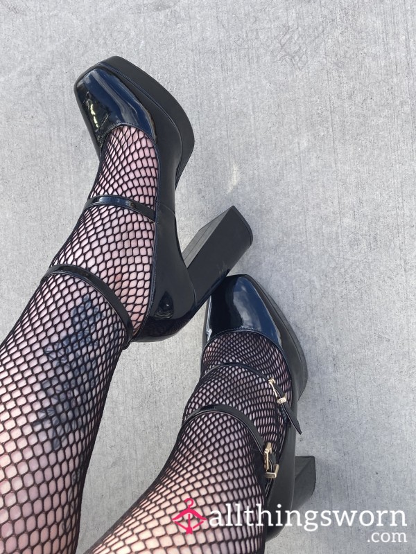 Black Jessica Simpson Platform Heels 👠