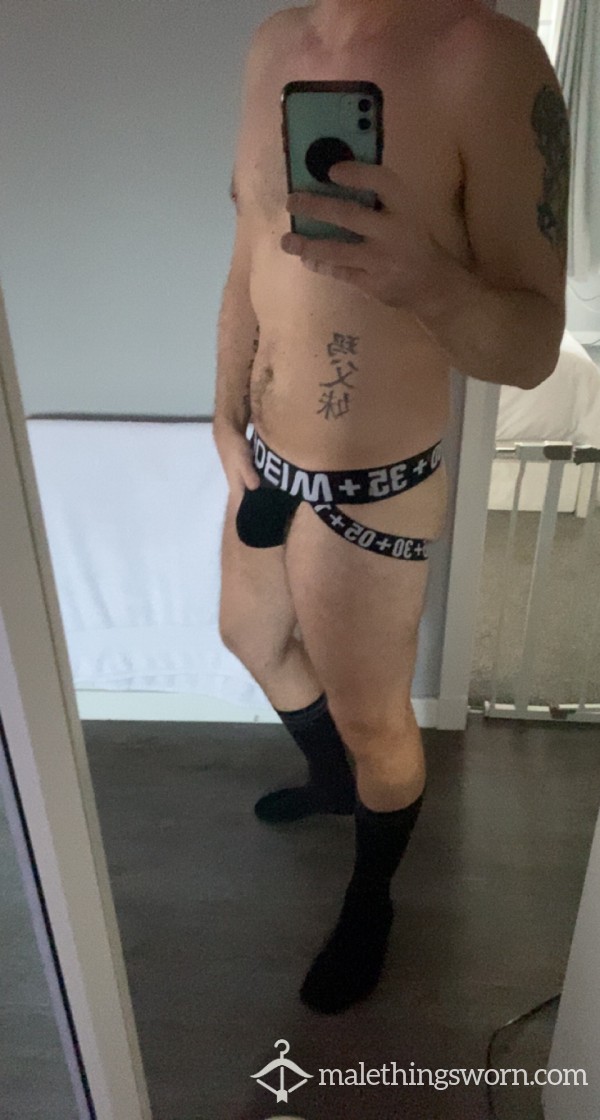 Black Jock Strap.