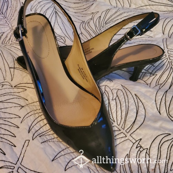 Black Kitty Pumps