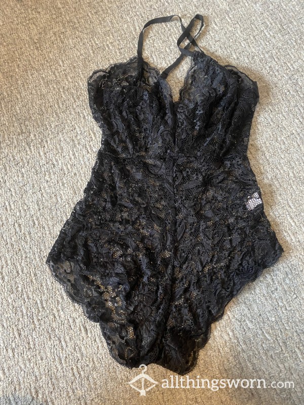 Black Lace Bodysuit