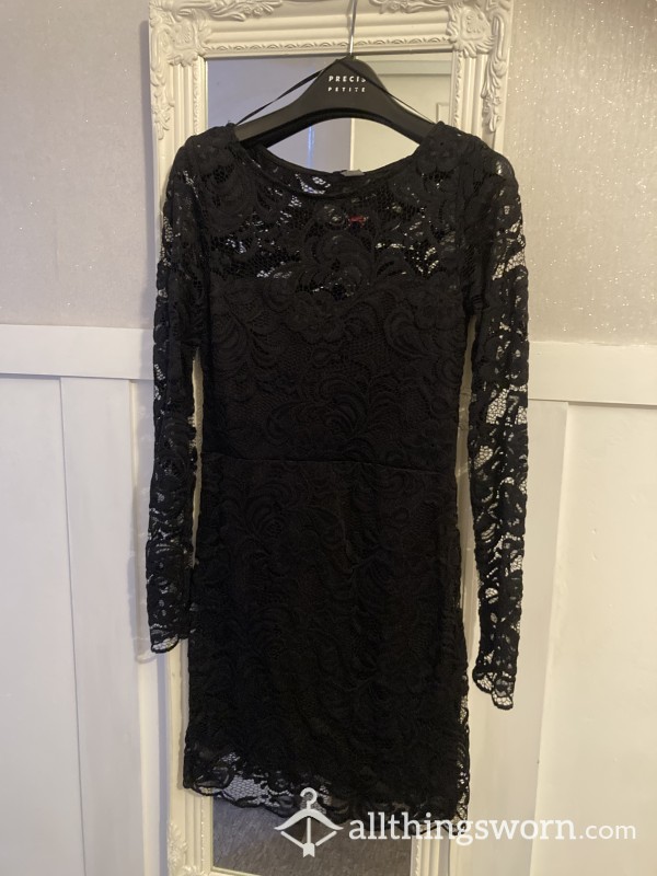 Black Lace Dress