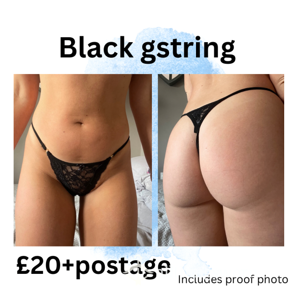 Black Lace Gstring