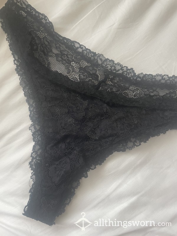 Black Lace Panties