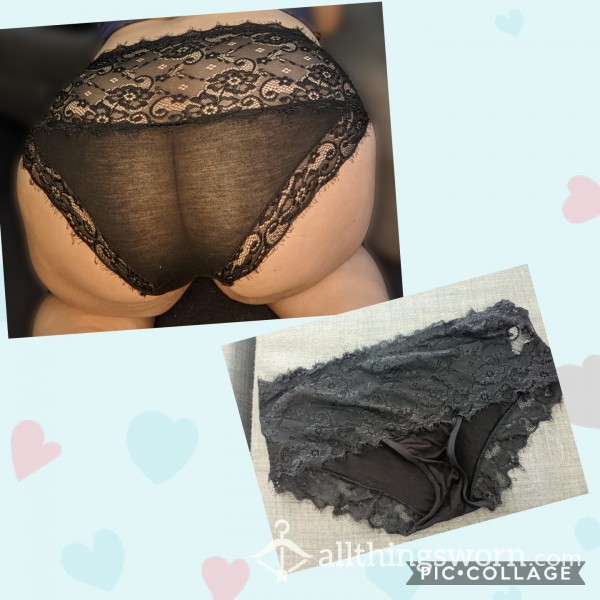 Black Lace Panties