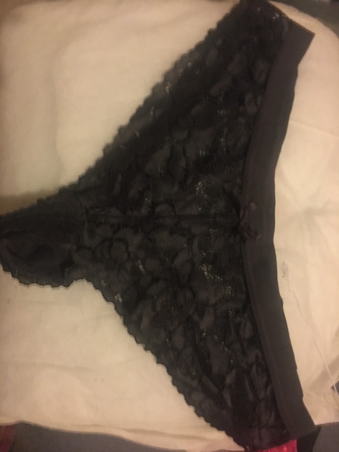 Black Lace Short Style Pants