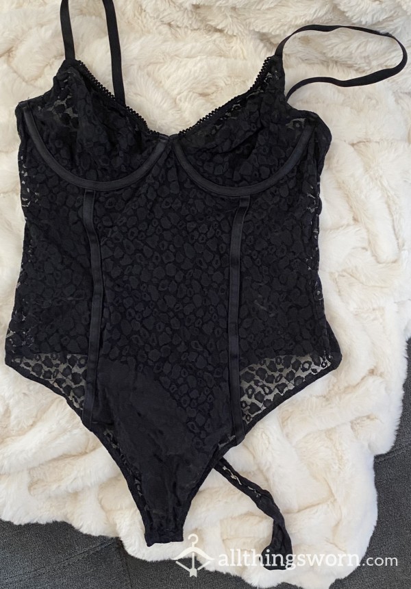 Black Lace Body Suit