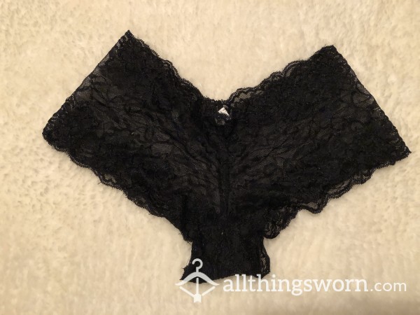 Black Lacey Panties