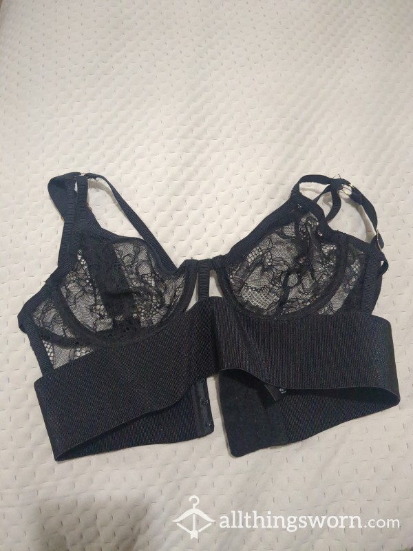 Black Lacy Bra