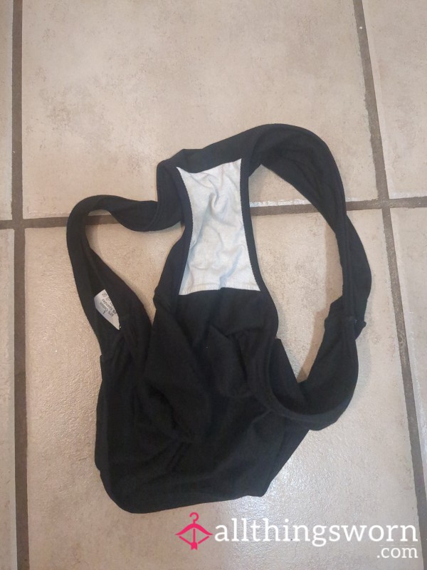 Black Maternity Style Hamper Panties