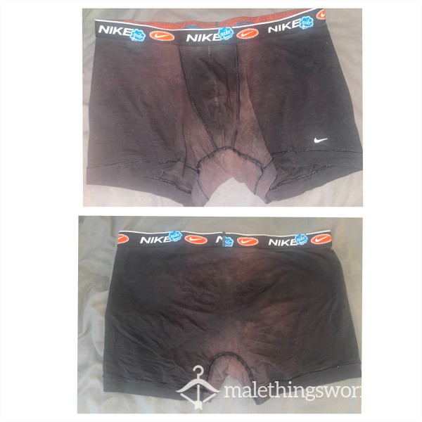 Black Nike Well Worn Gym Under Shorts