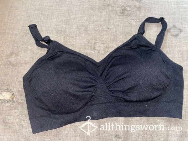 Black Nursing Bra