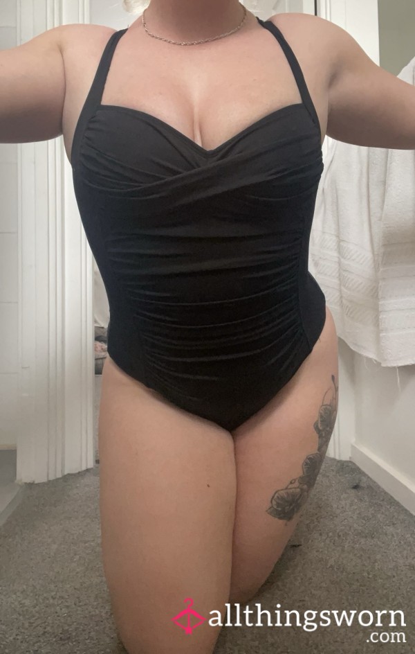 Black One Piece Swimsuit