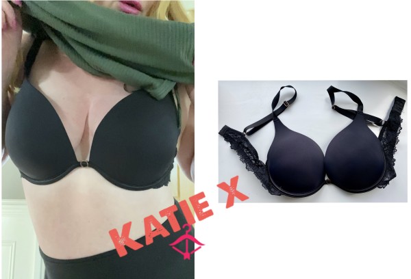 Black Padded Bra